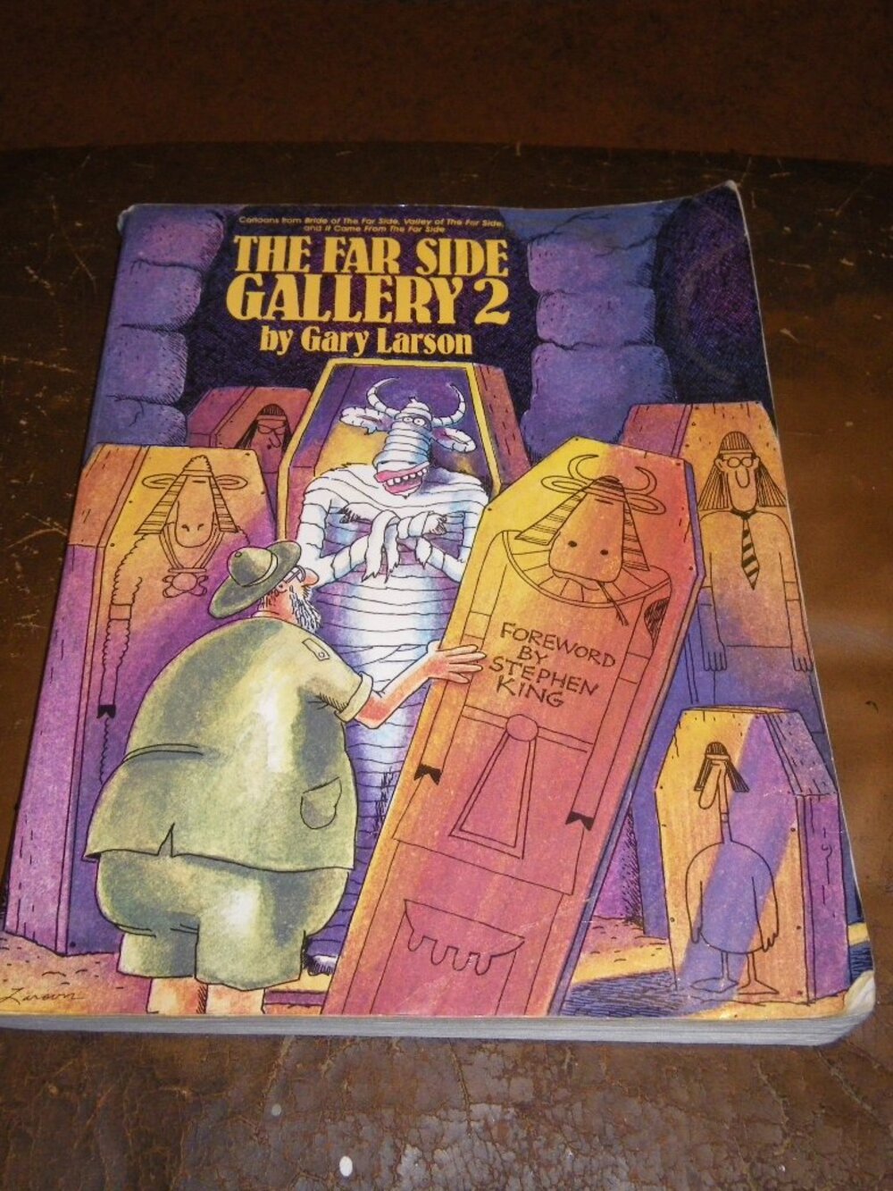1986 The Far Side Gallery 2 by Gary Larson Large Softback Book